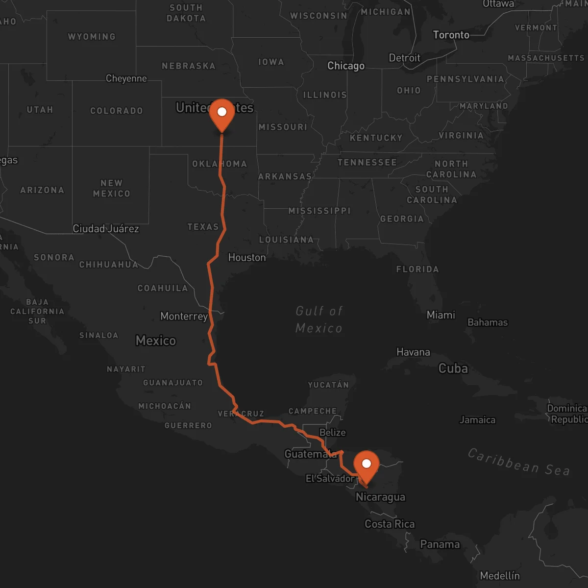 Ruta Jinotega - Wichita