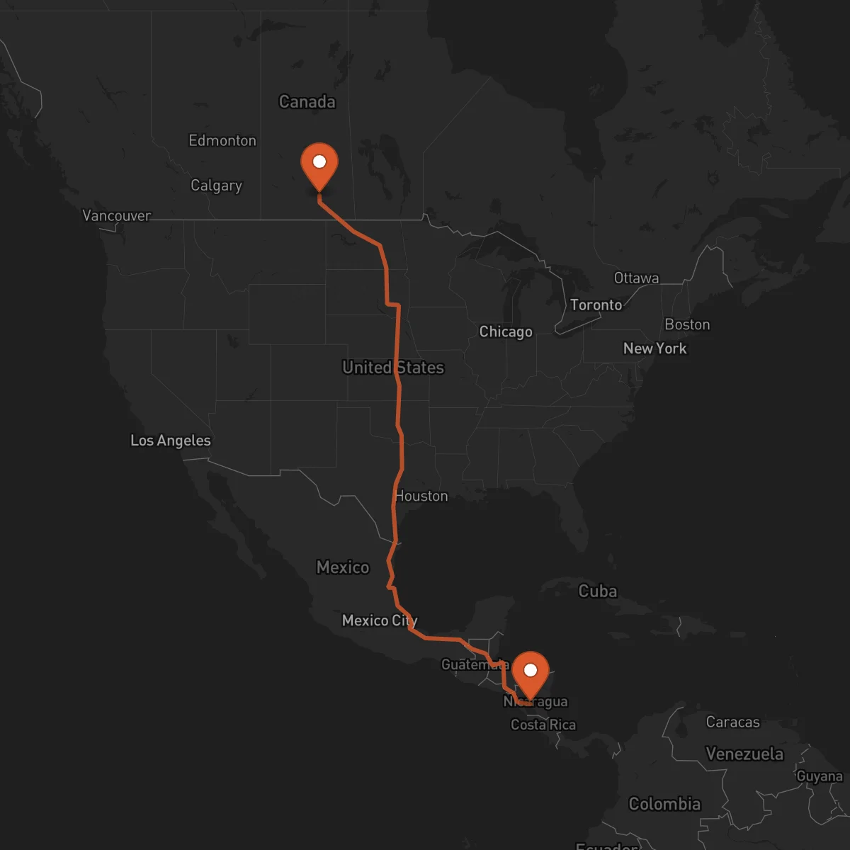Ruta Regina - Juigalpa