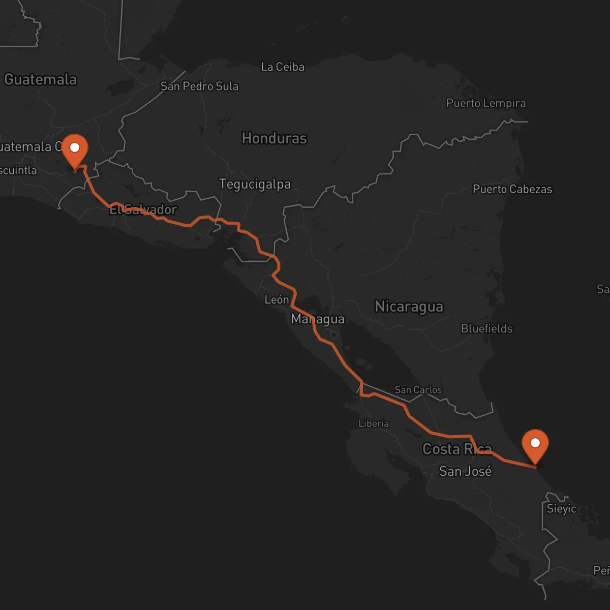 Ruta Limón - Jutiapa