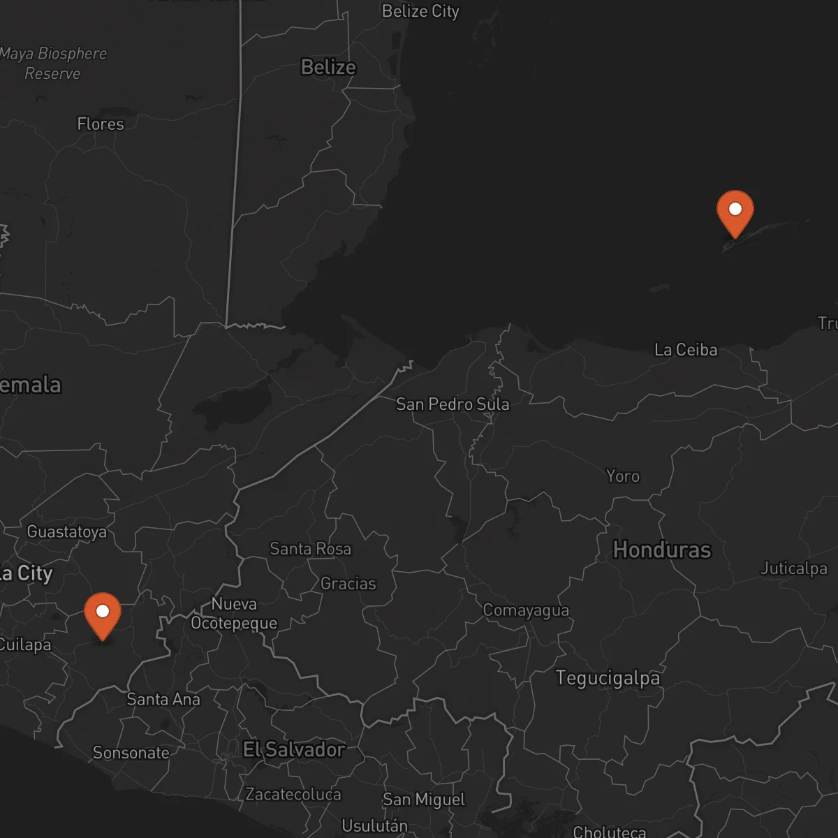 Ruta Jutiapa - Roatán