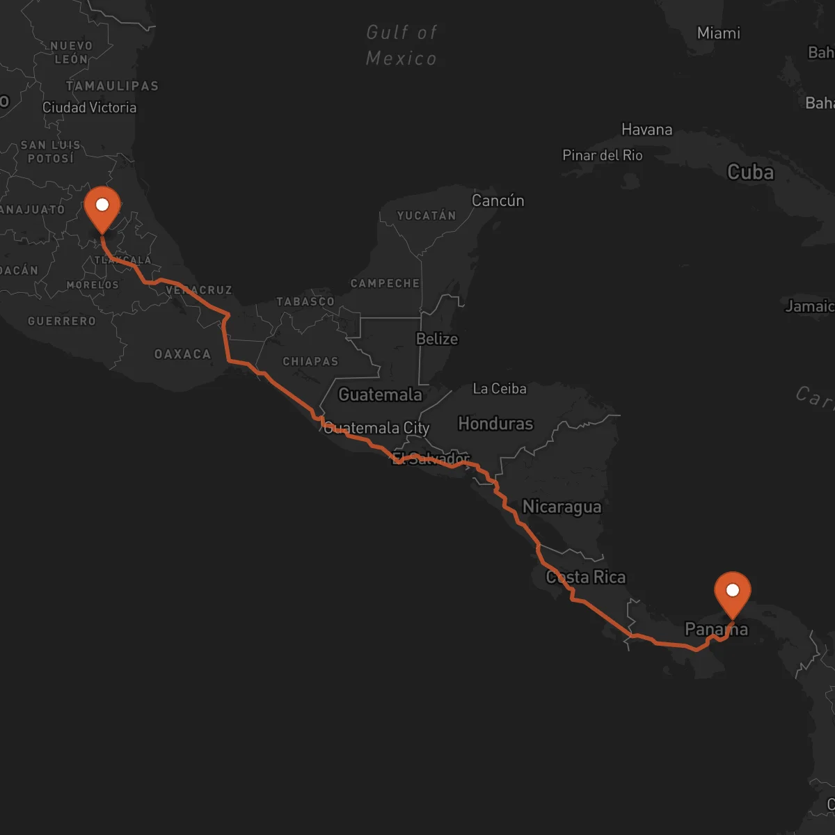 Ruta La Chorrera - Pachuca de Soto