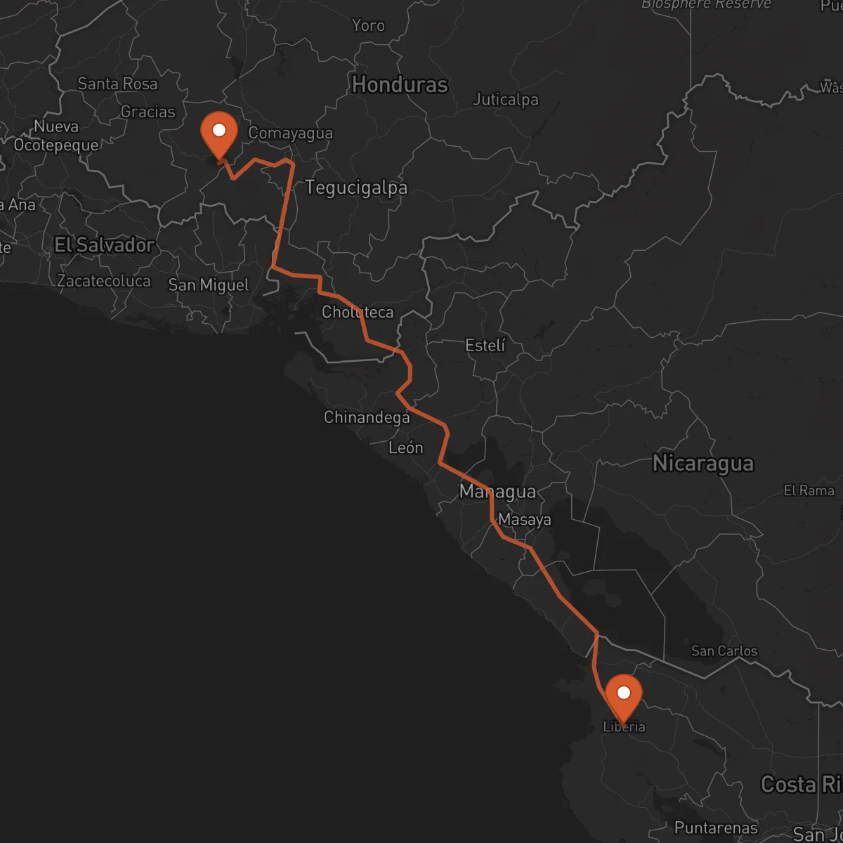 Ruta La Esperanza - Liberia