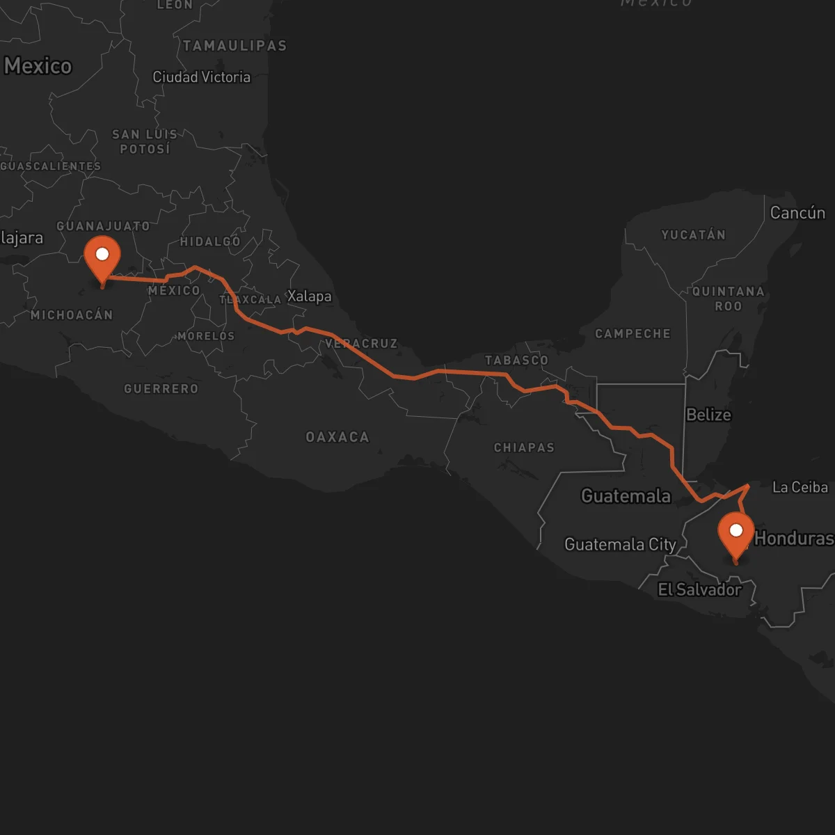 Ruta La Esperanza - Morelia