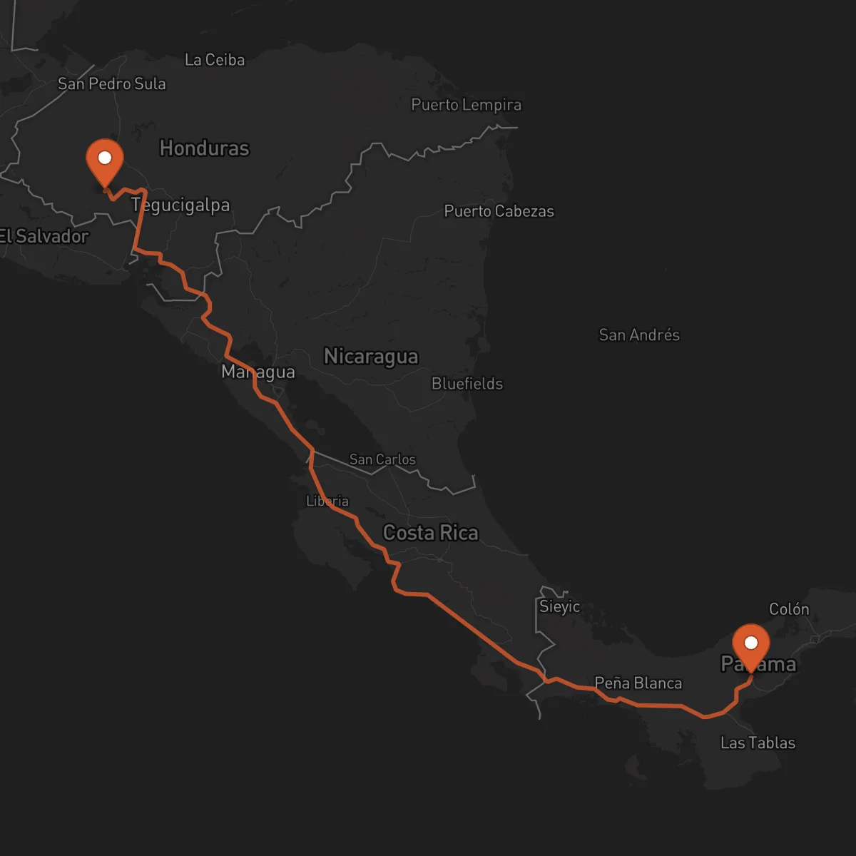 Ruta La Esperanza - Penonomé