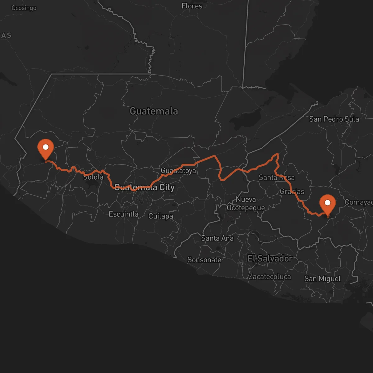 Ruta La Esperanza - San Marcos