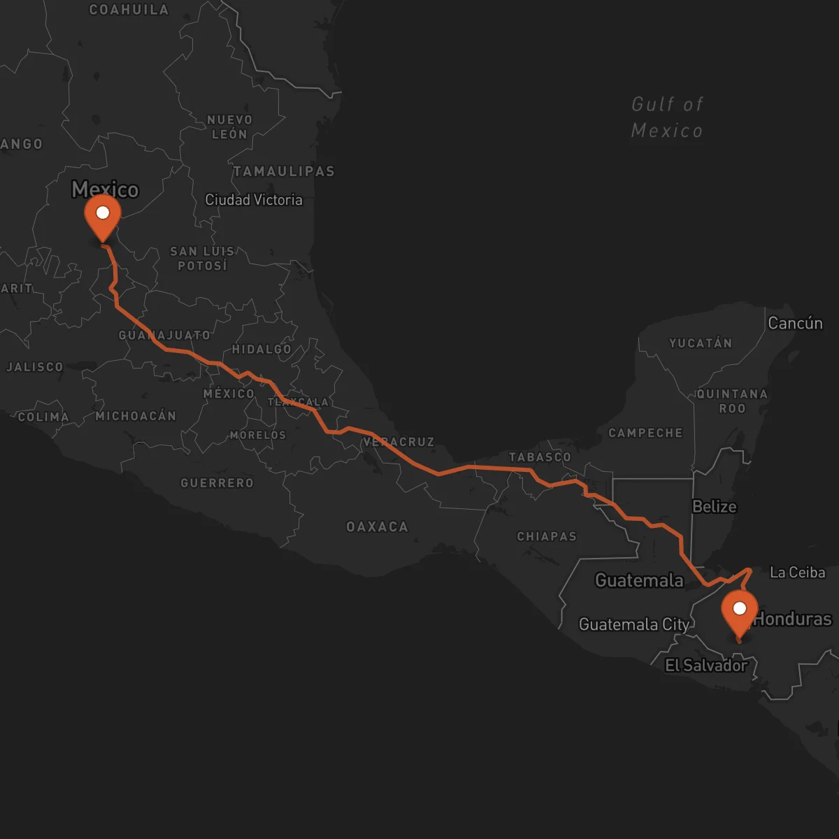Ruta Zacatecas - La Esperanza