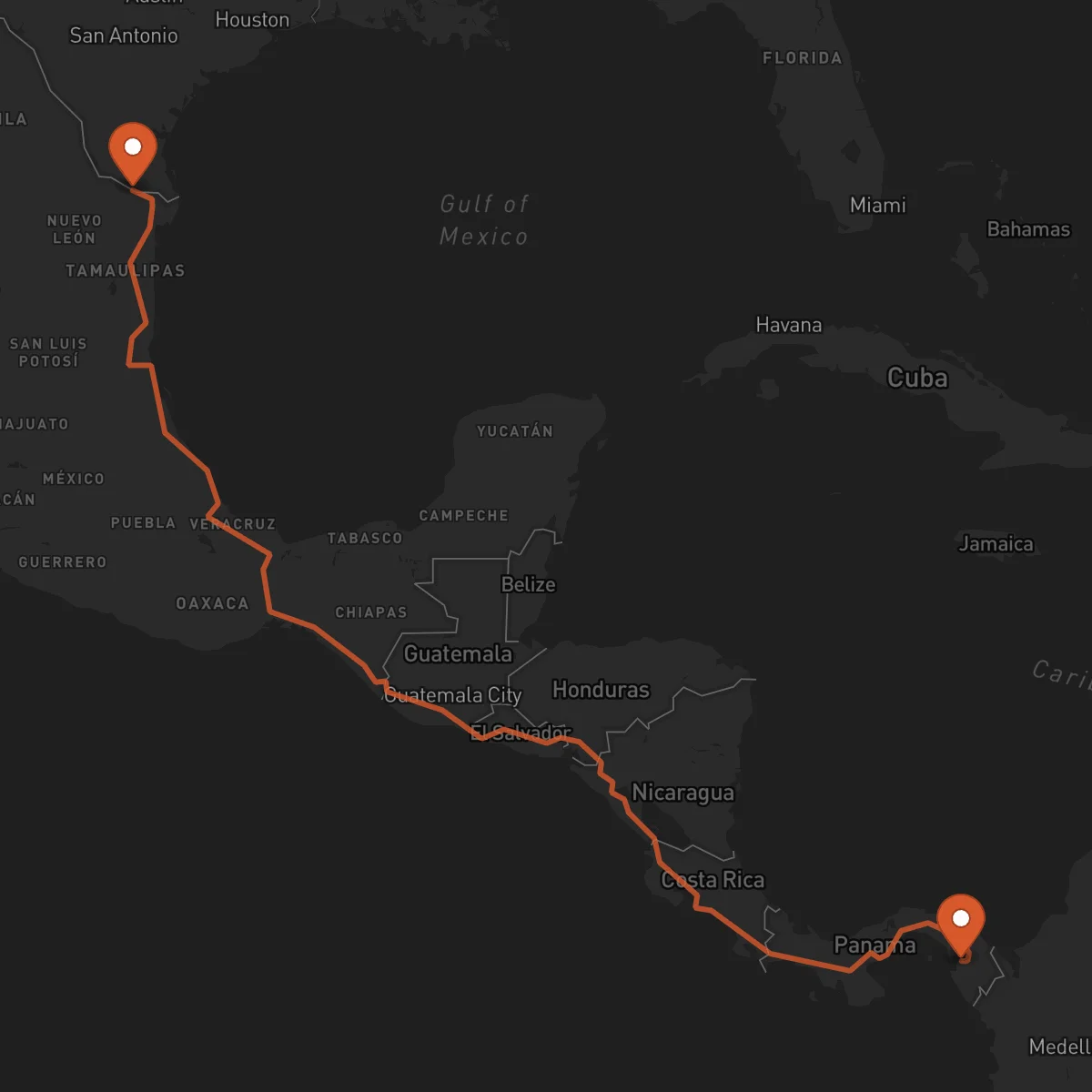 Ruta Reynosa - La Palma