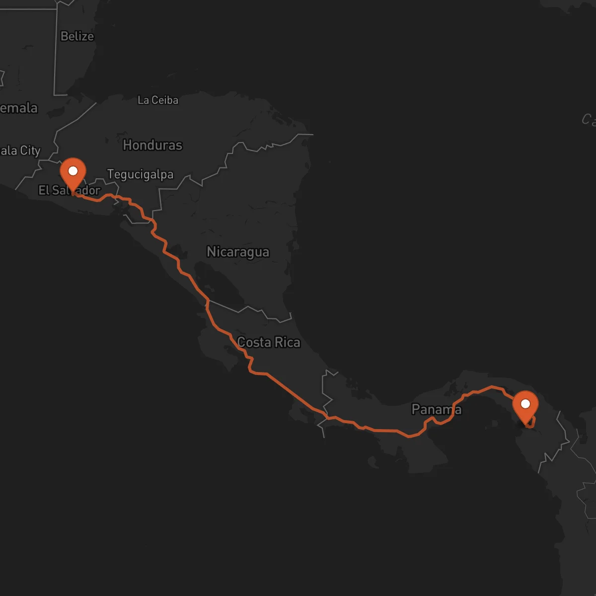 Ruta San Vicente - La Palma