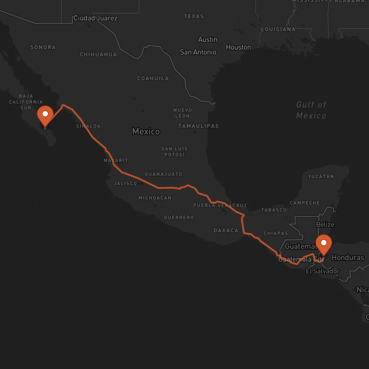 Ruta Santa Rosa de Copán - La Paz