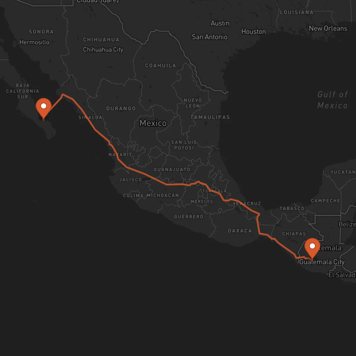 Ruta Sololá - La Paz