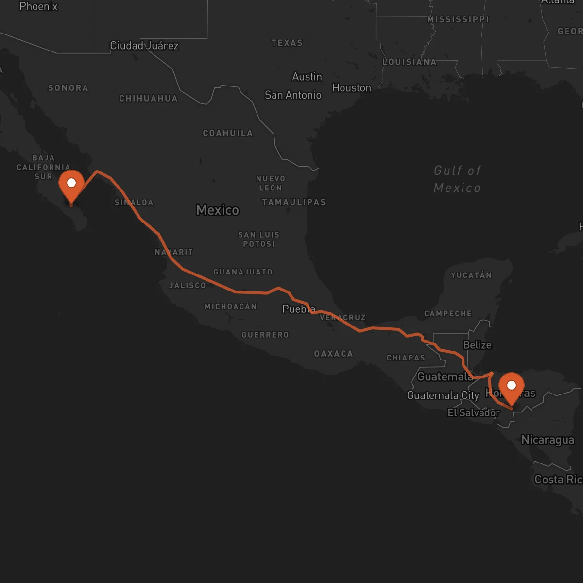 Ruta Yuscarán - La Paz