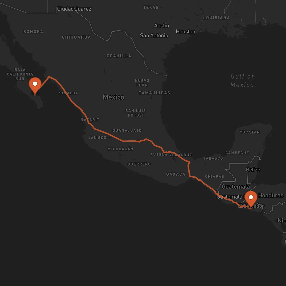Ruta Zacatecoluca - La Paz