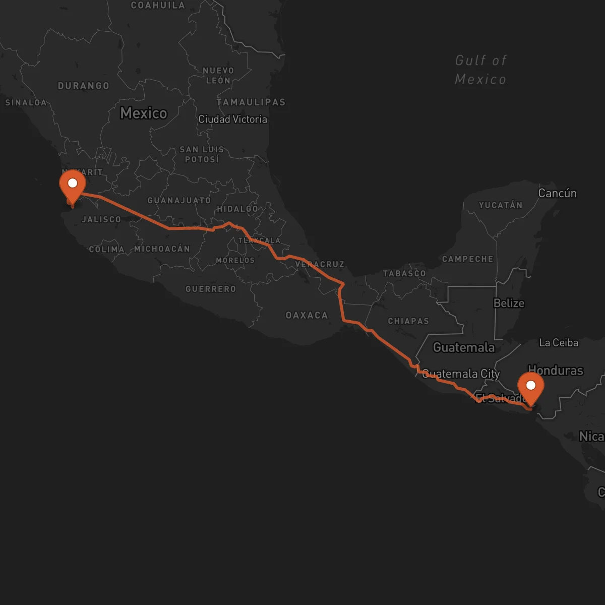 Ruta La Unión - Puerto Vallarta