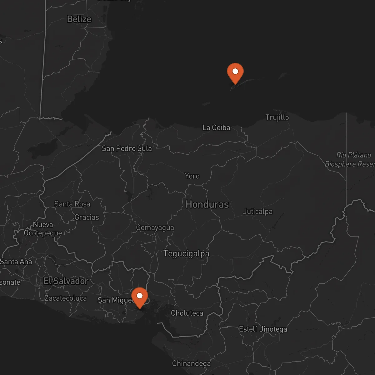 Ruta La Unión - Roatán