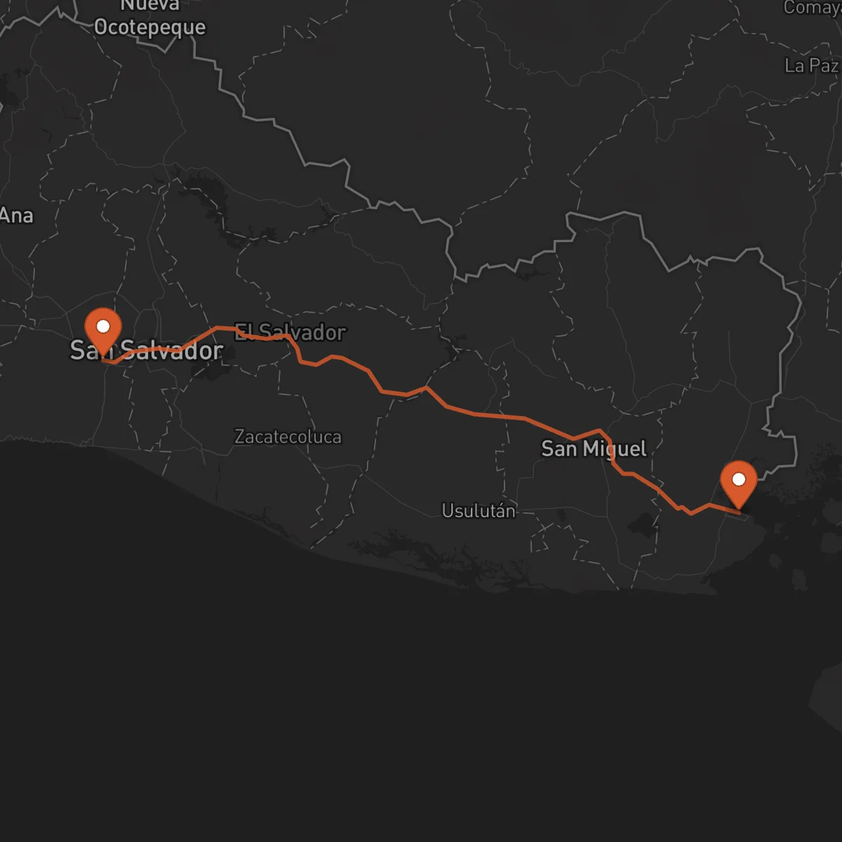 Ruta La Unión - Santa Tecla