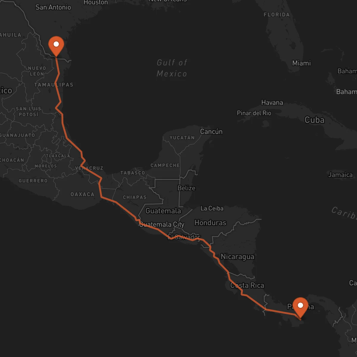 Ruta Reynosa - Las Tablas