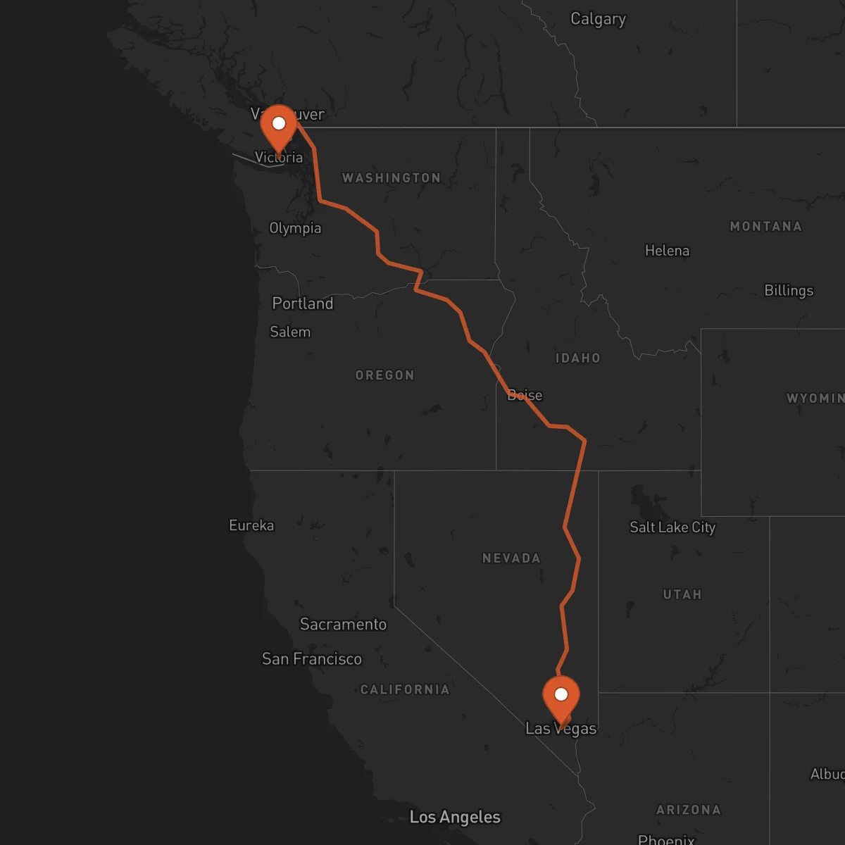 Ruta Victoria - Las Vegas