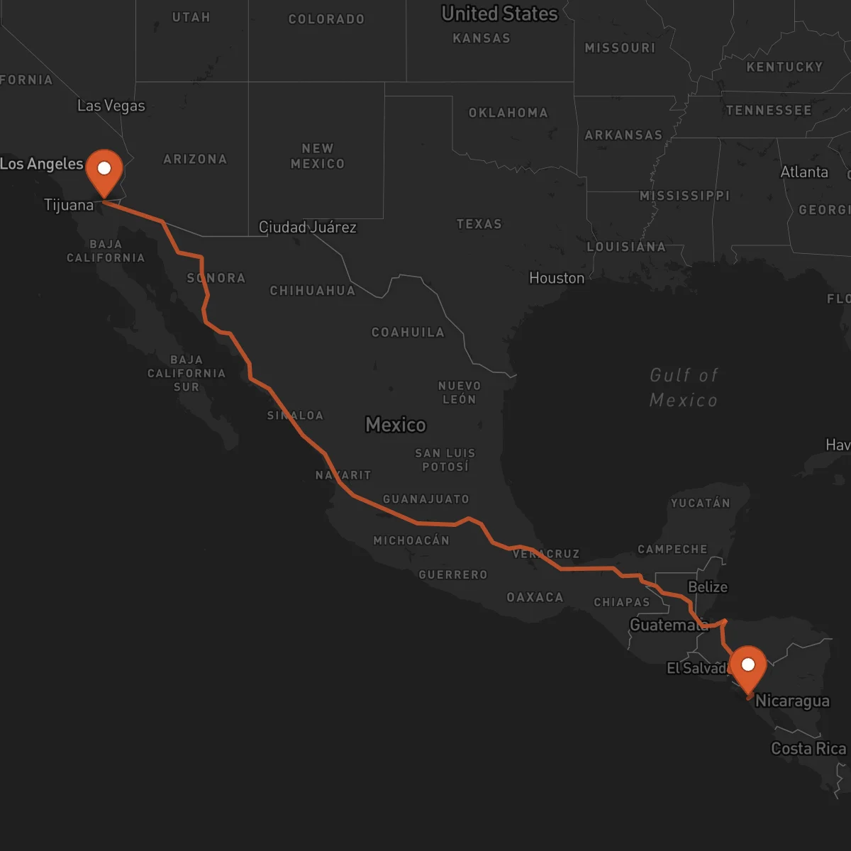 Ruta Mexicali - León