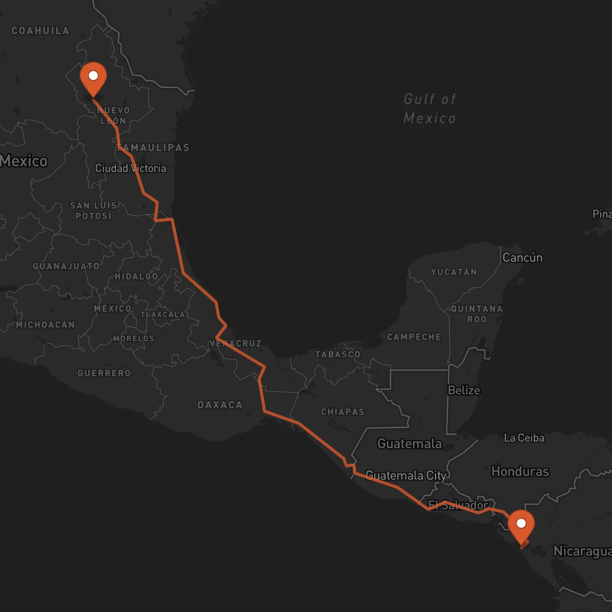 Ruta Monterrey - León