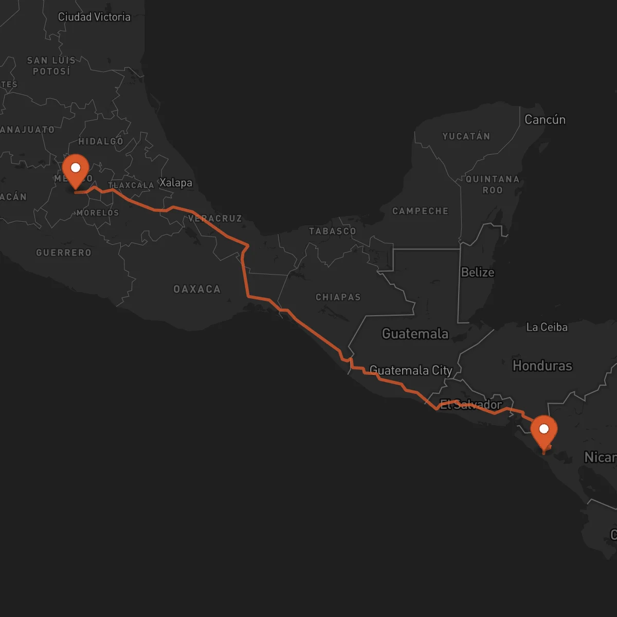 Ruta Toluca - León