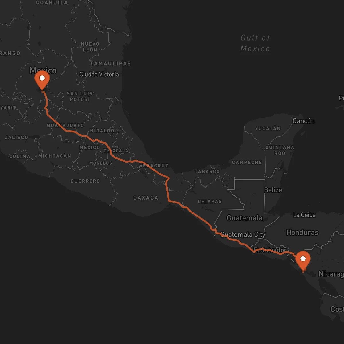 Ruta Zacatecas - León