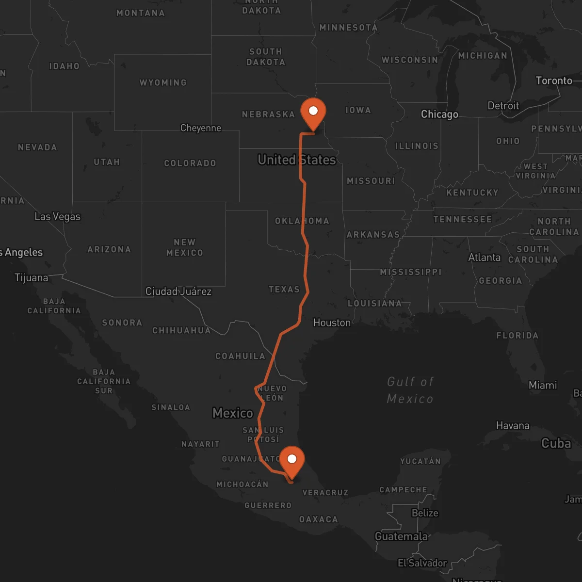 Ruta Tlaxcala de Xicohténcatl - Lincoln