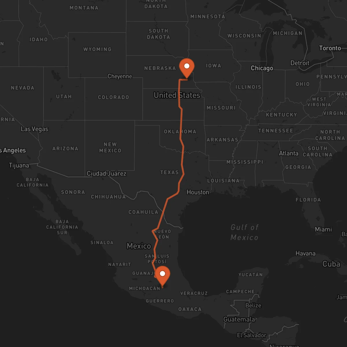 Ruta Toluca - Lincoln