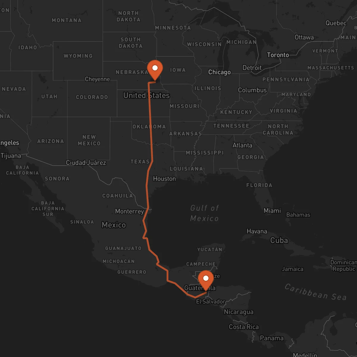 Ruta Lincoln - Zacapa
