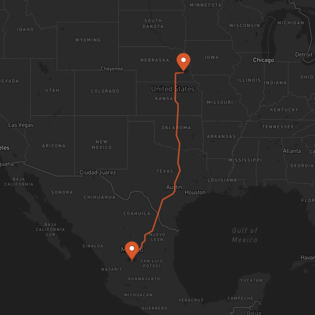 Ruta Lincoln - Zacatecas