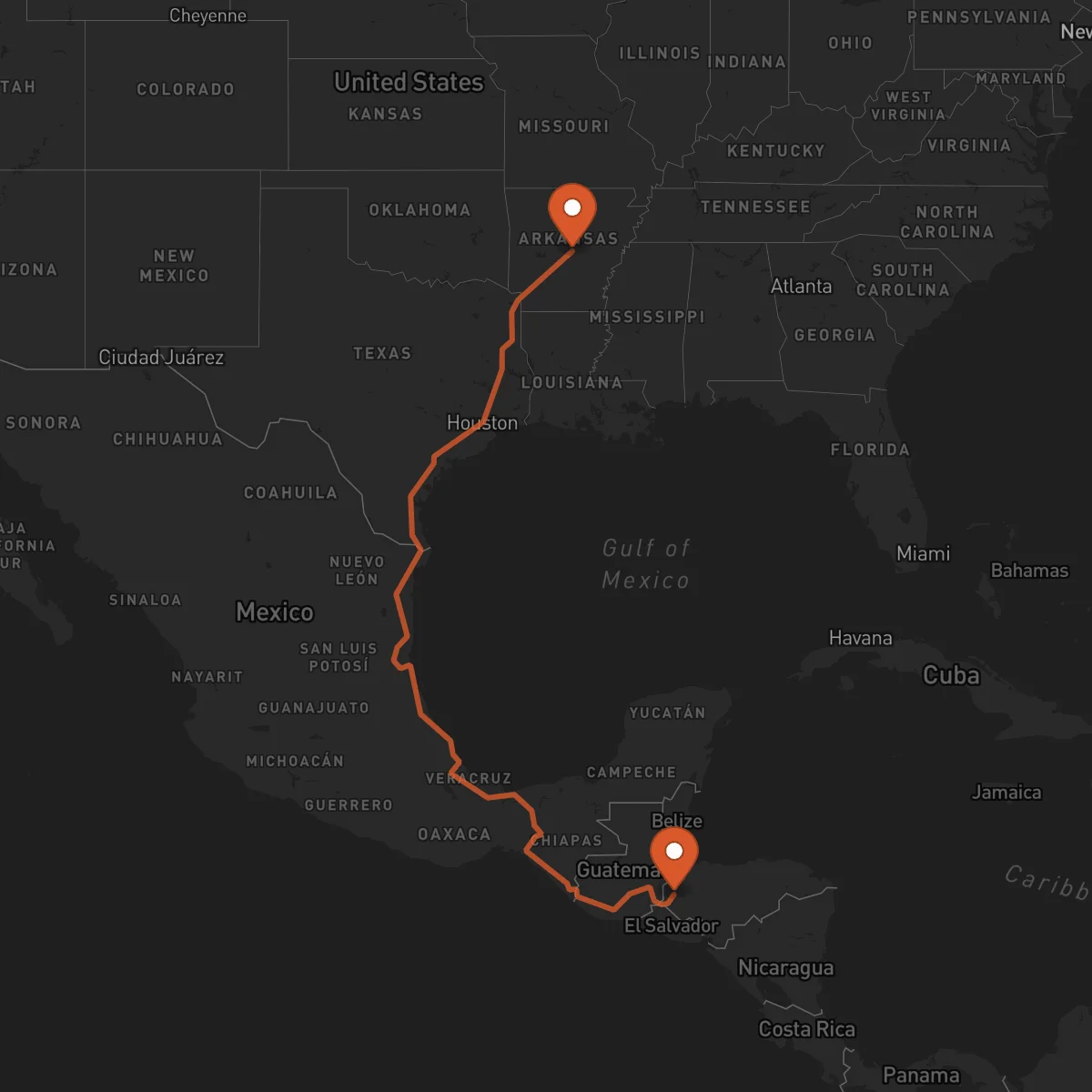 Ruta Santa Rosa de Copán - Little Rock