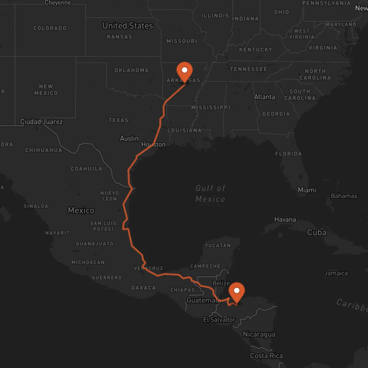 Ruta Yoro - Little Rock