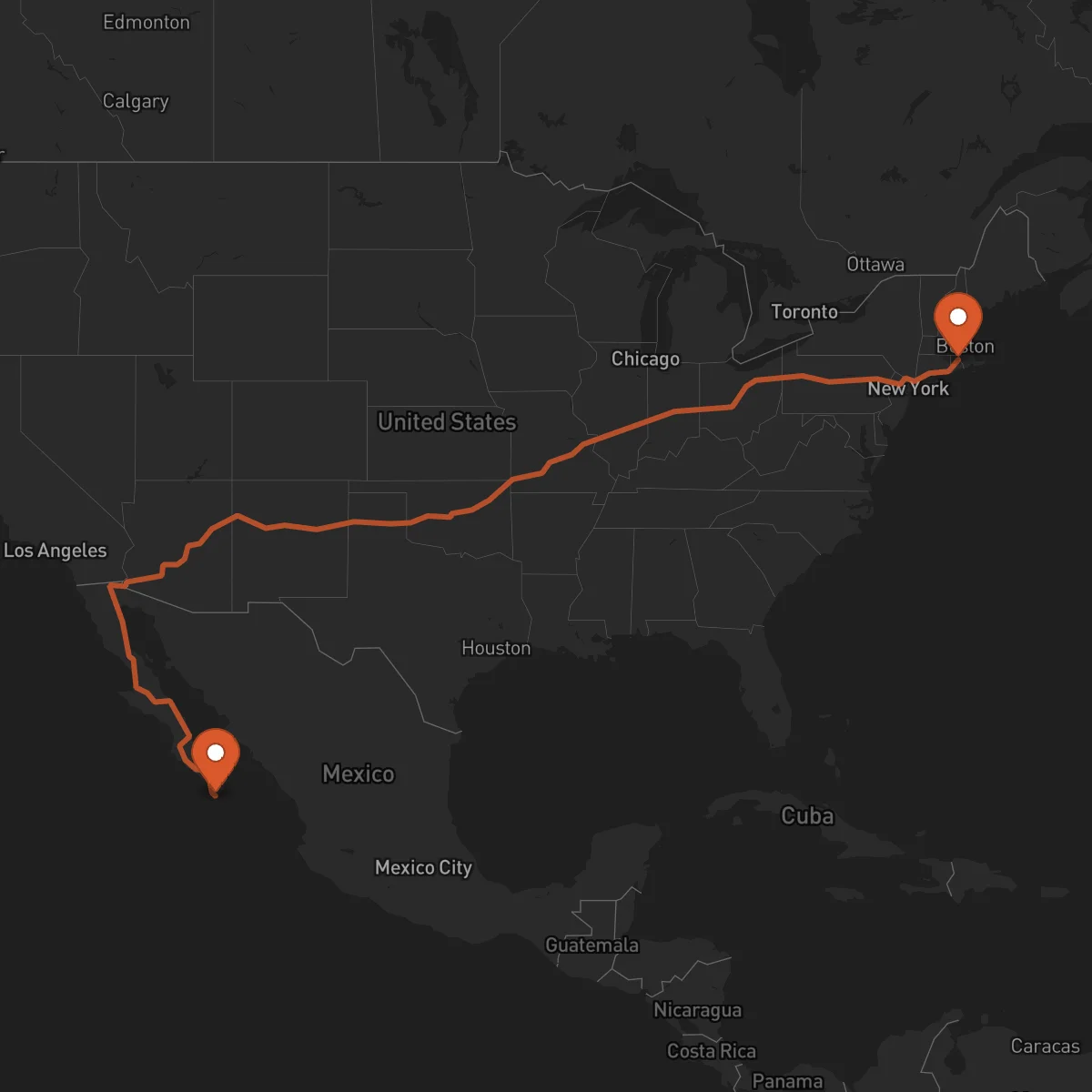 Ruta Los Cabos - Providence