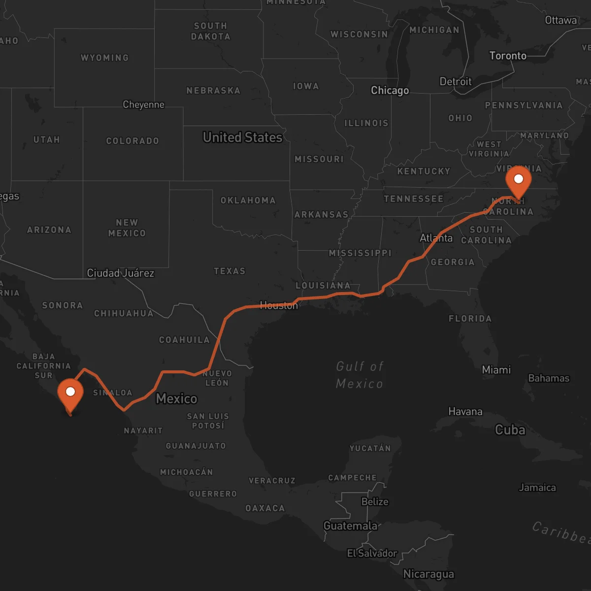 Ruta Raleigh - Los Cabos