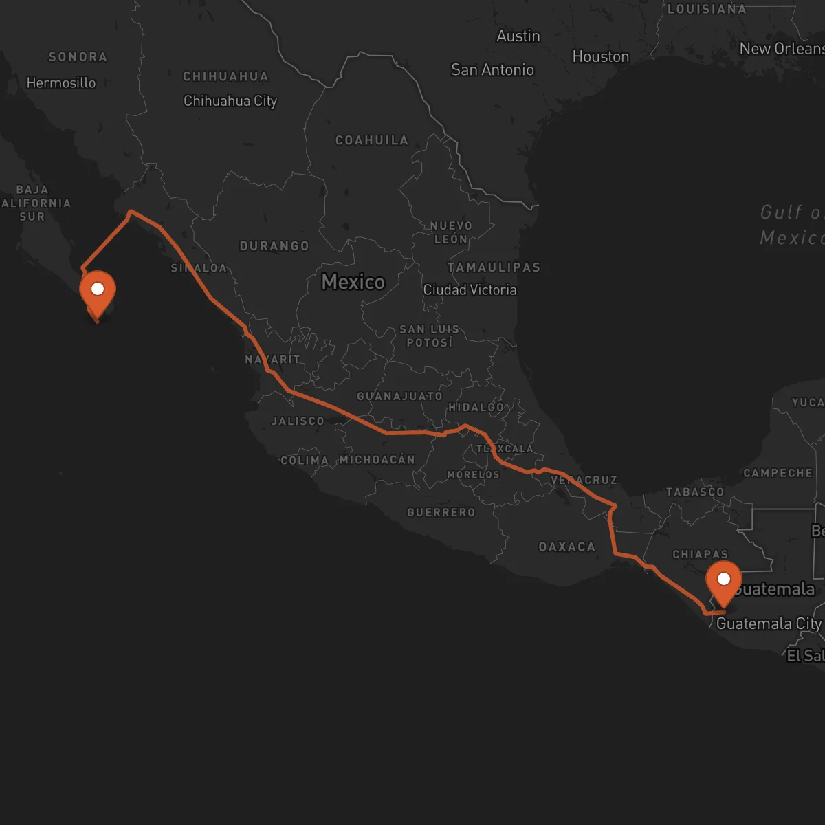 Ruta Los Cabos - San Marcos