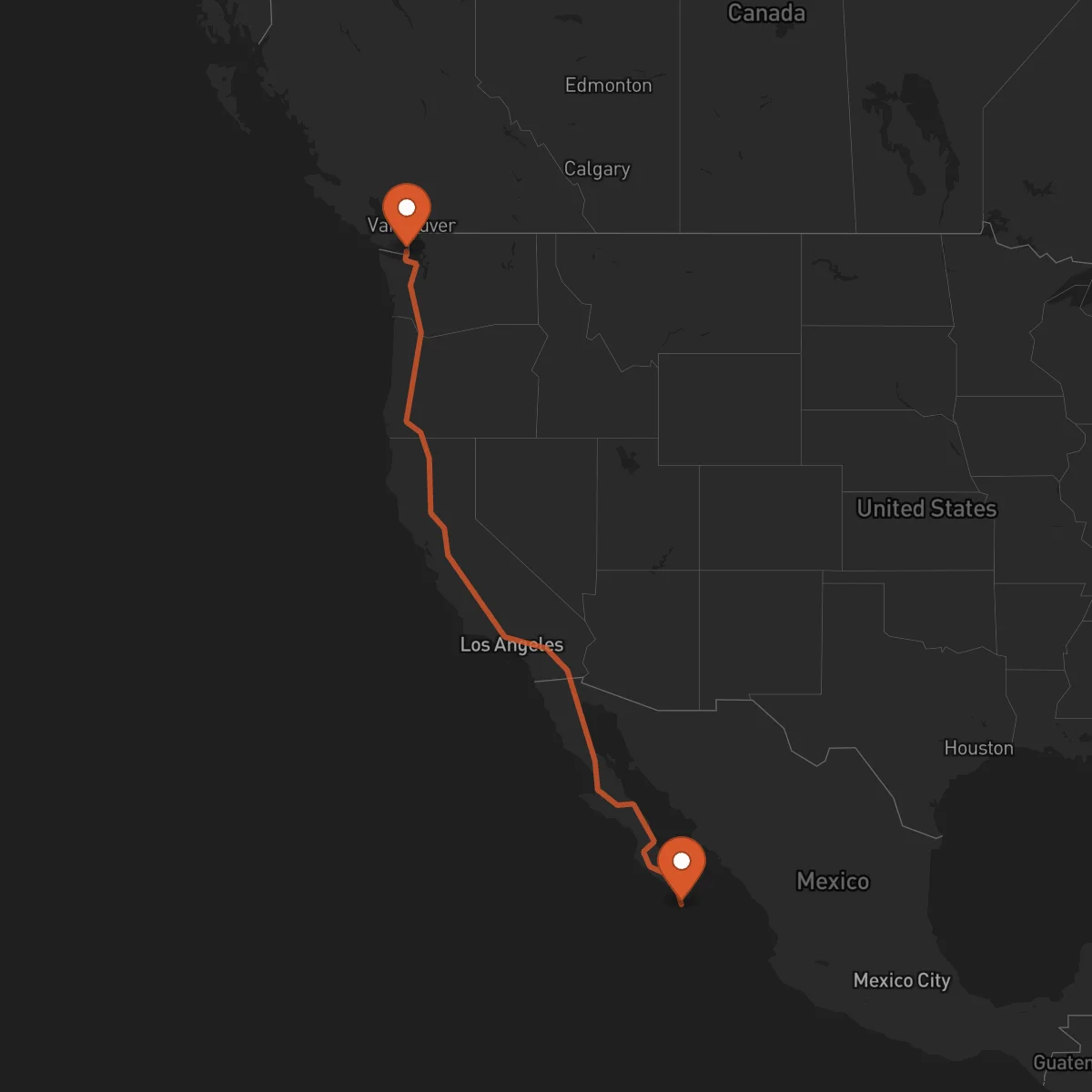 Ruta Los Cabos - Victoria