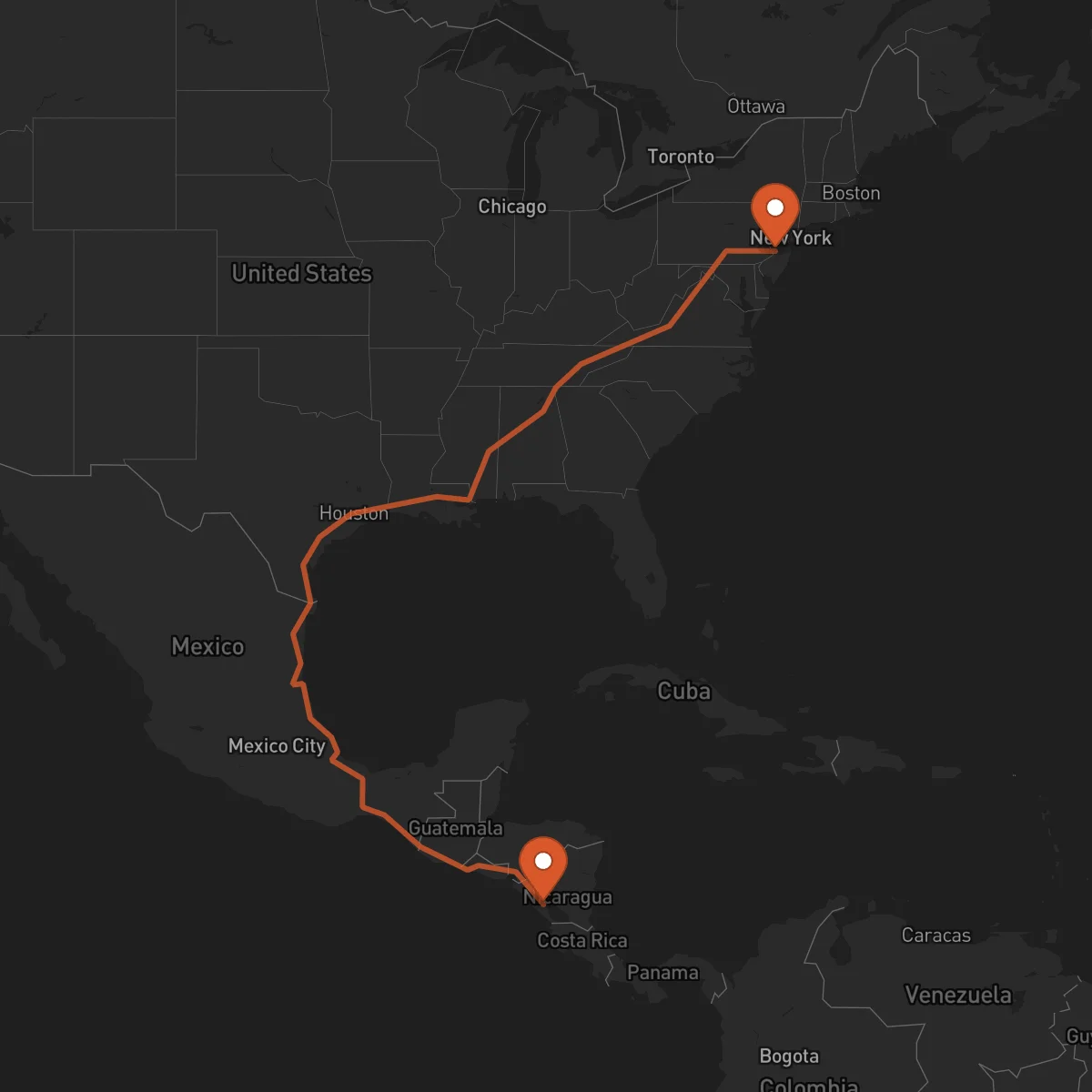 Ruta 트렌턴 - 마사야