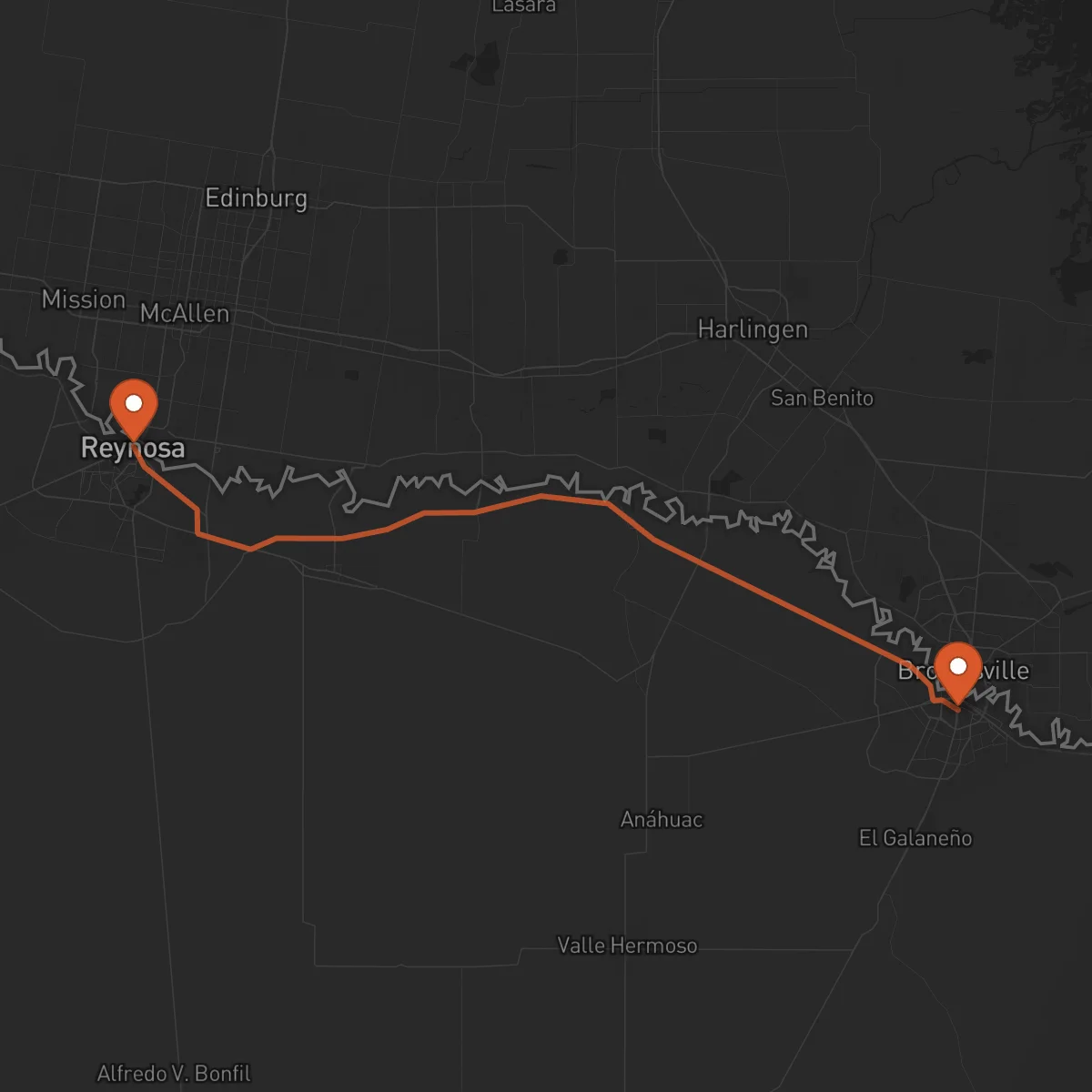 Ruta Reynosa - Matamoros
