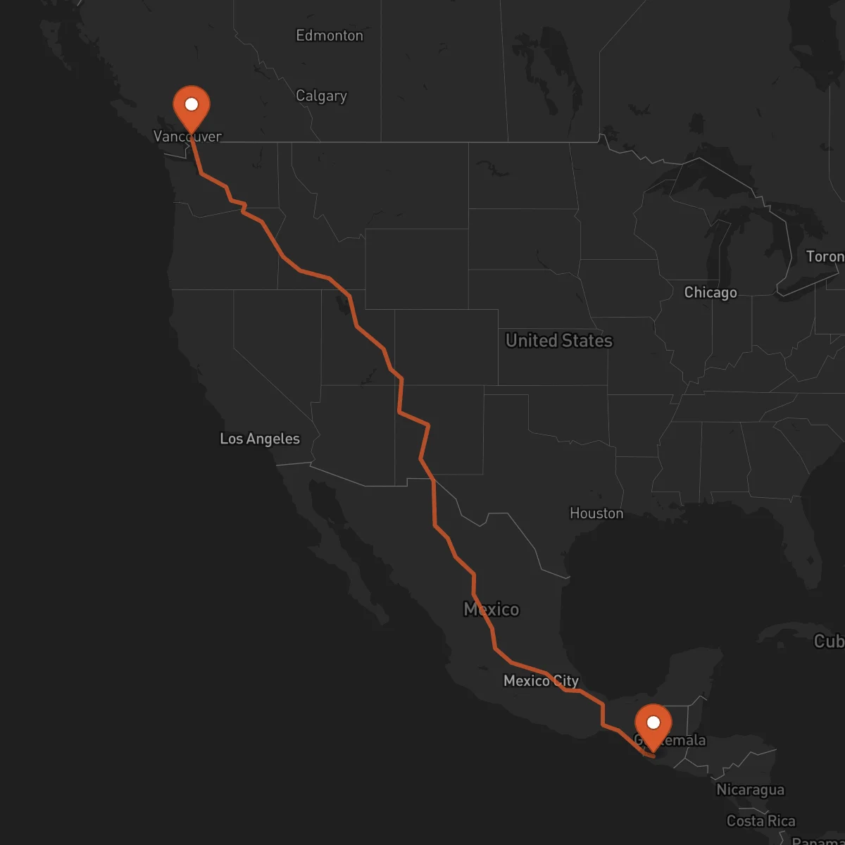 Ruta Mazatenango - Surrey