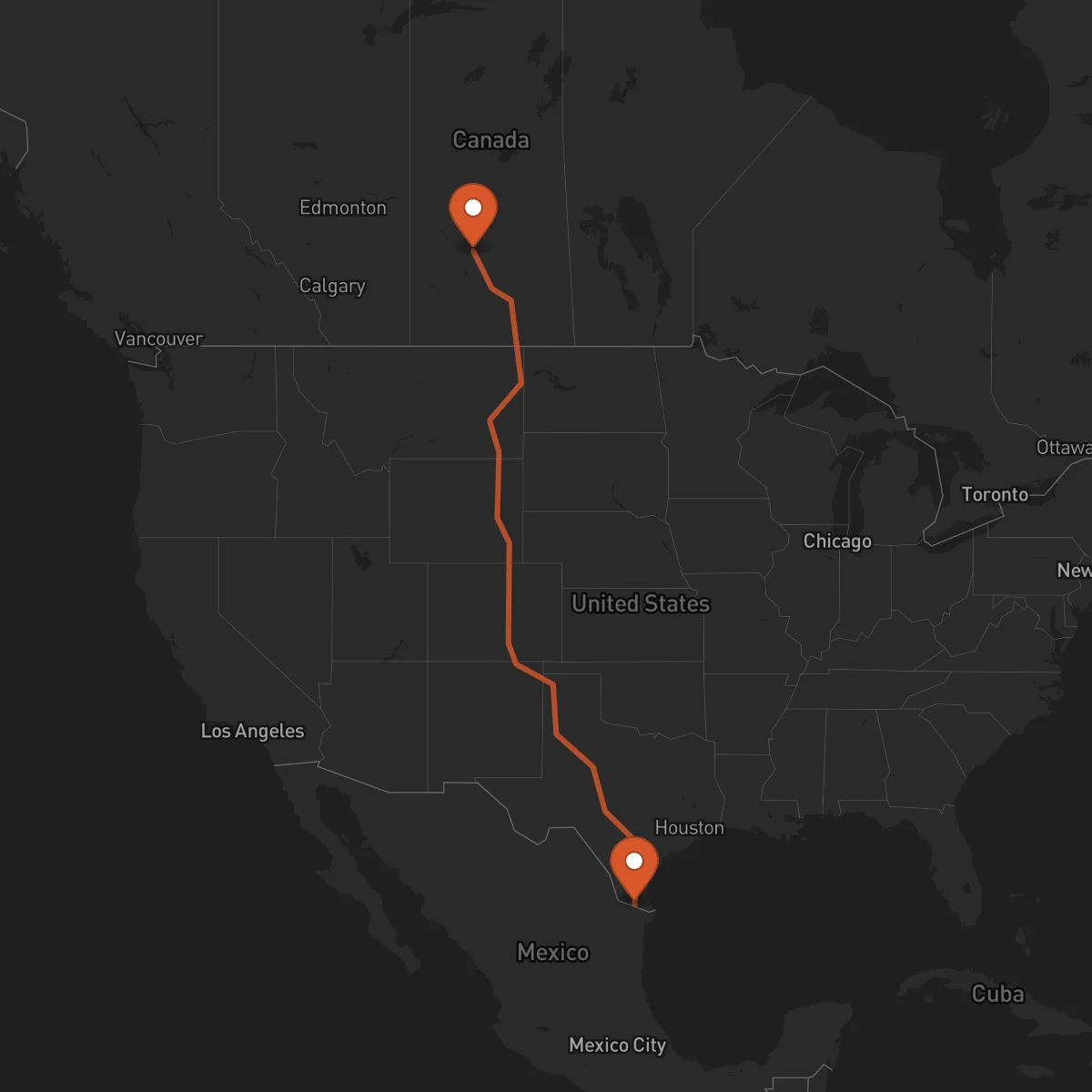 Ruta McAllen - Saskatoon