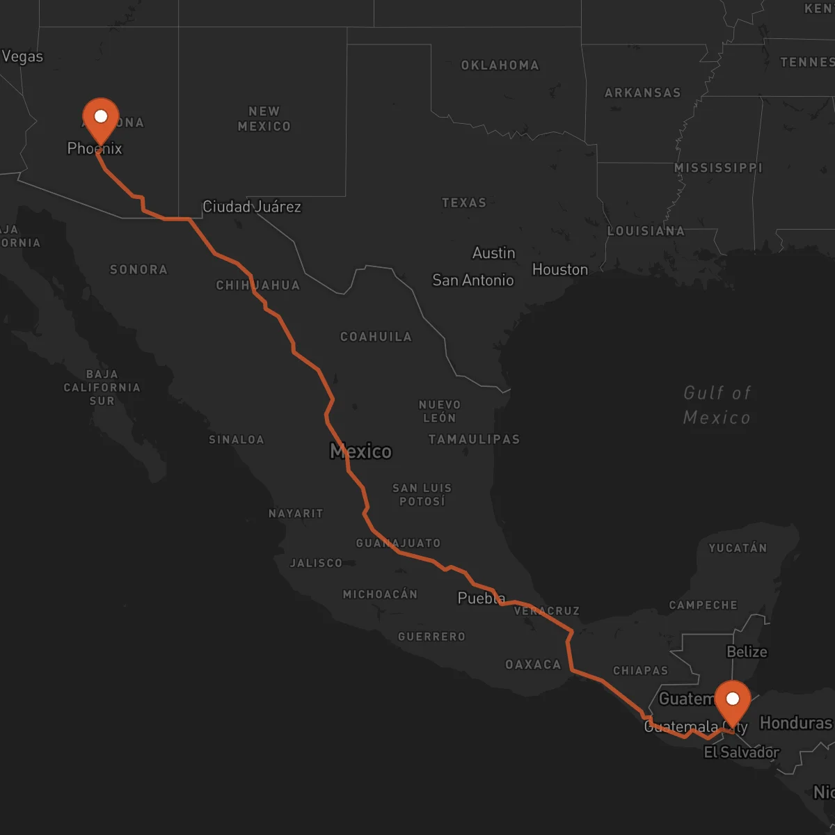 Ruta Ocotepeque - Mesa