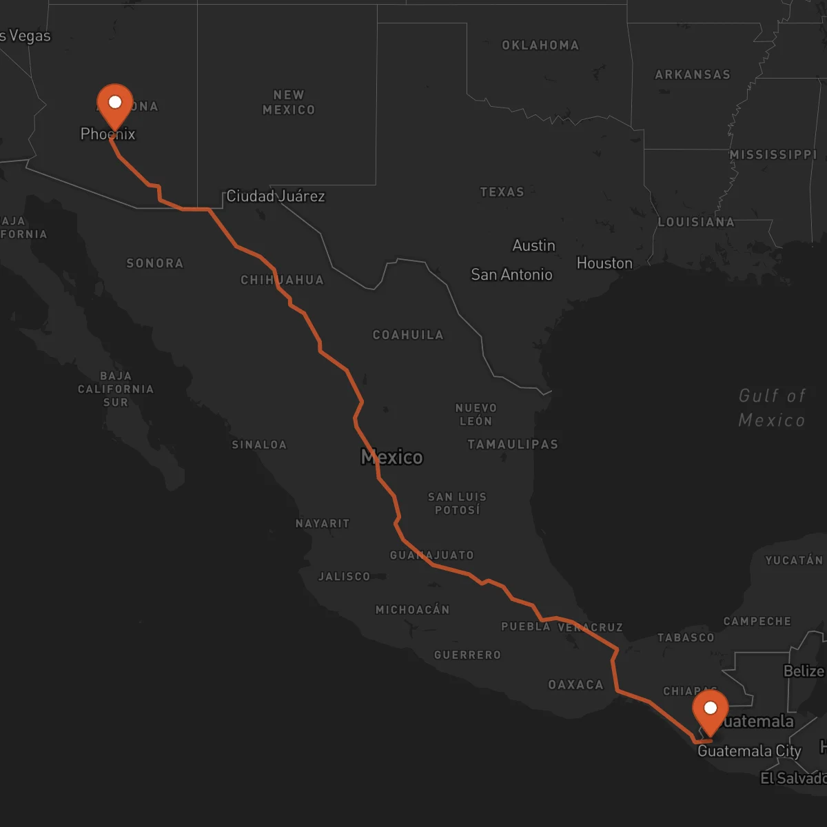 Ruta San Marcos - Mesa