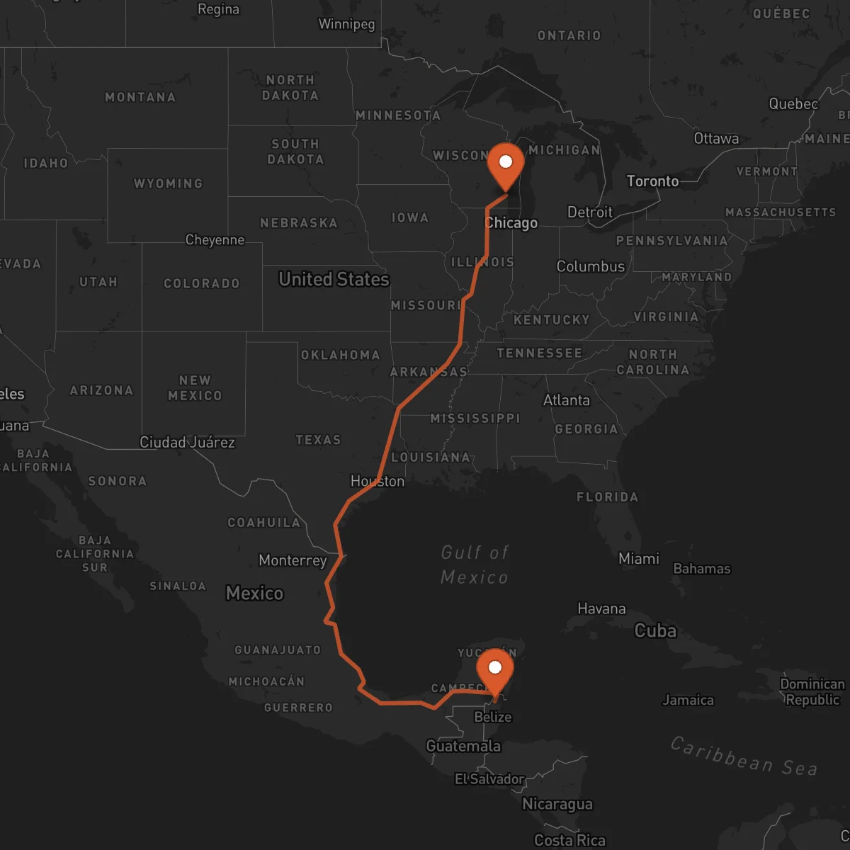 Ruta Orange Walk Town - Milwaukee