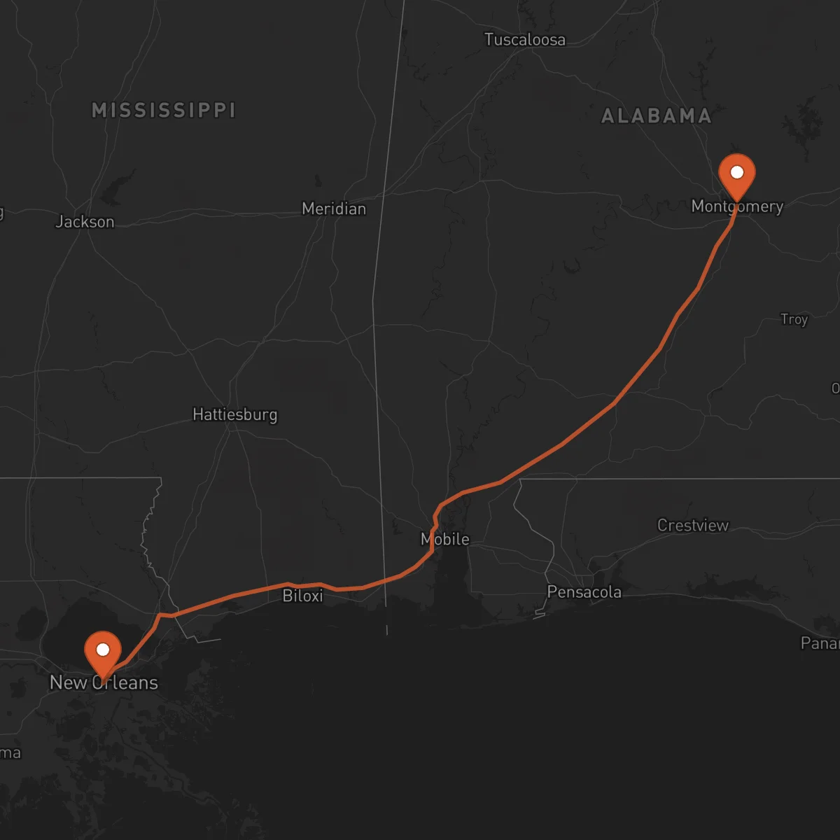 Ruta Montgomery - New Orleans