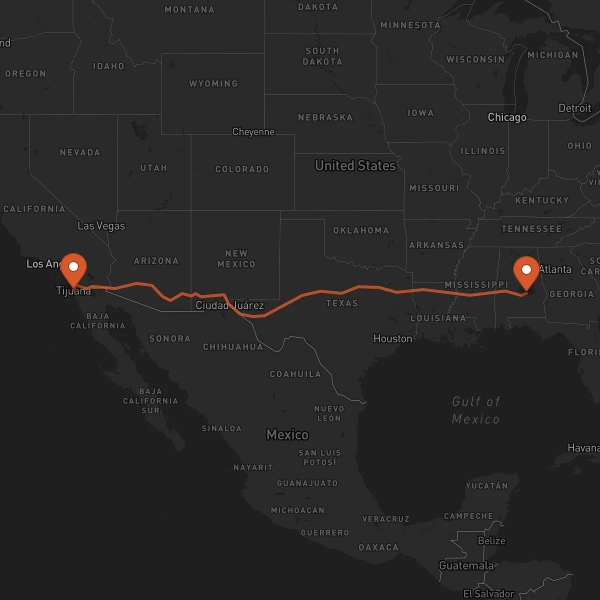 Ruta Montgomery - Tijuana