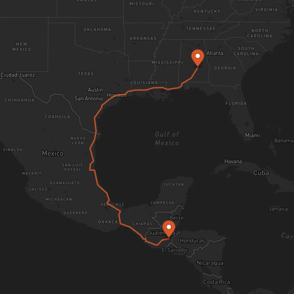 Ruta Montgomery - Zacapa