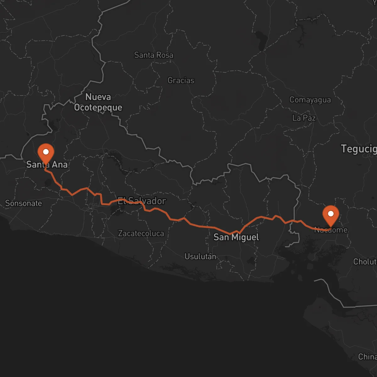 Ruta Nacaome - Santa Ana