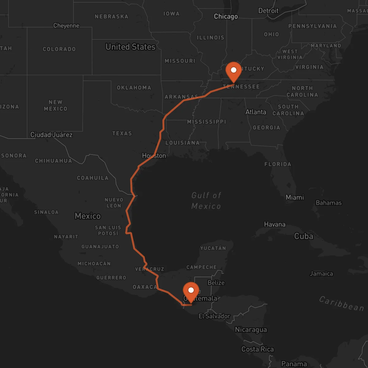 Ruta Totonicapán - Nashville