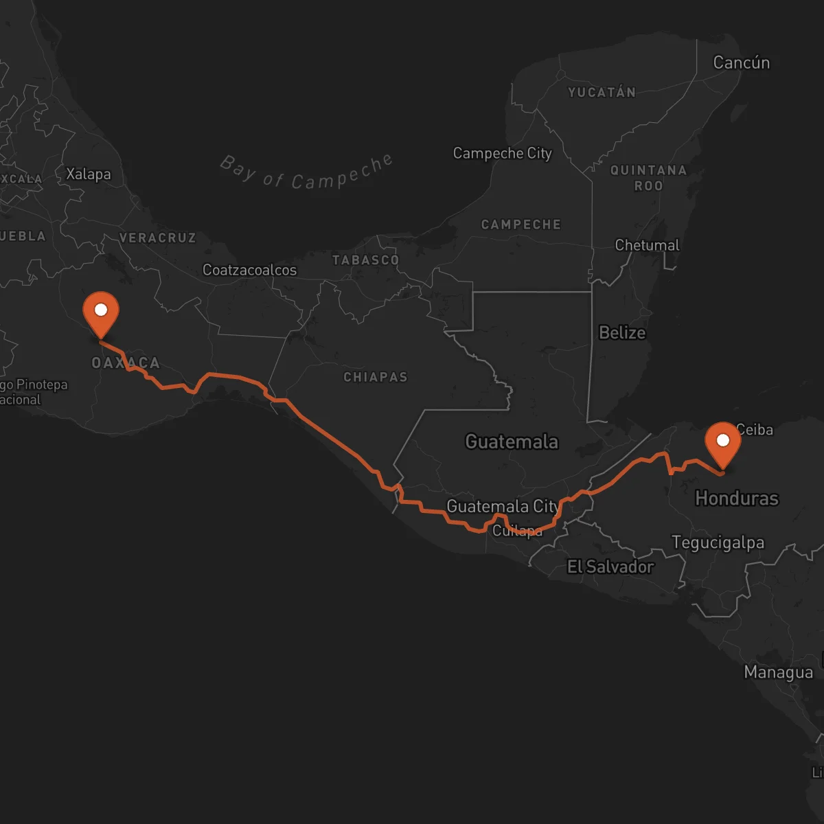 Ruta Yoro - Oaxaca de Juárez