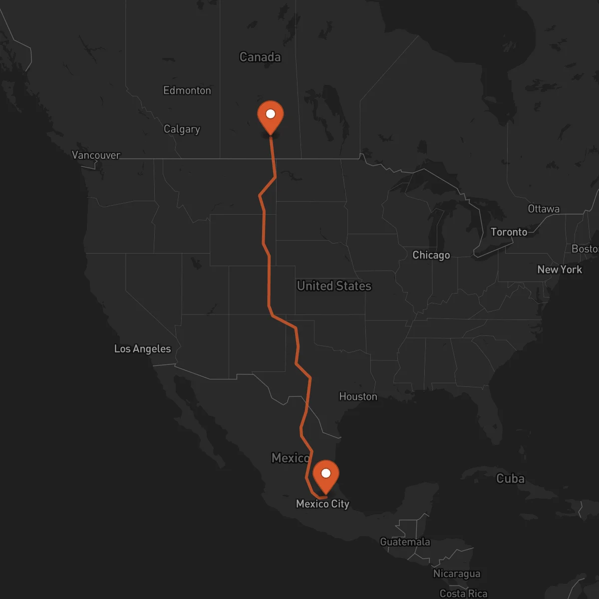 Ruta Regina - Pachuca de Soto