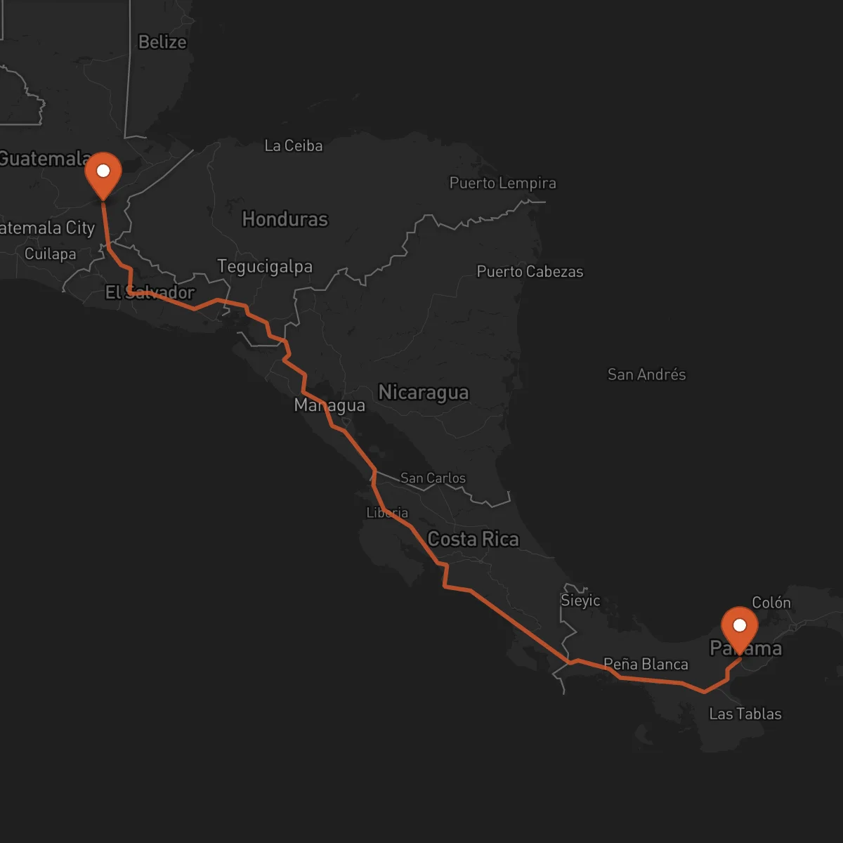 Ruta Zacapa - Penonomé